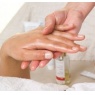 Spa manicure at Exuviance Wellness