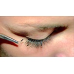 Eyelash extensions med buketter at Cure Deluxe